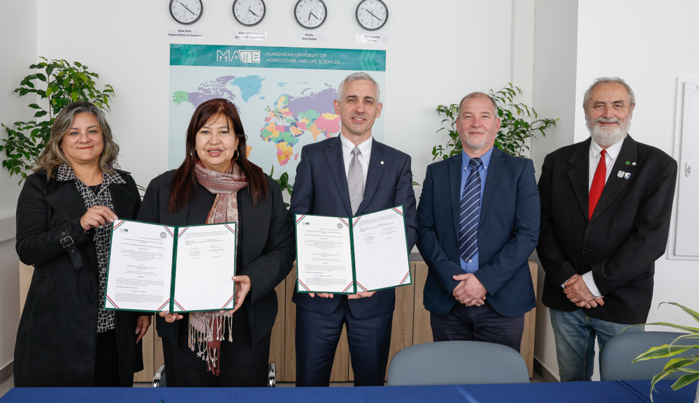 Stratégiai partnerség épül a MATE és a paraguayi nemzeti egyetem között