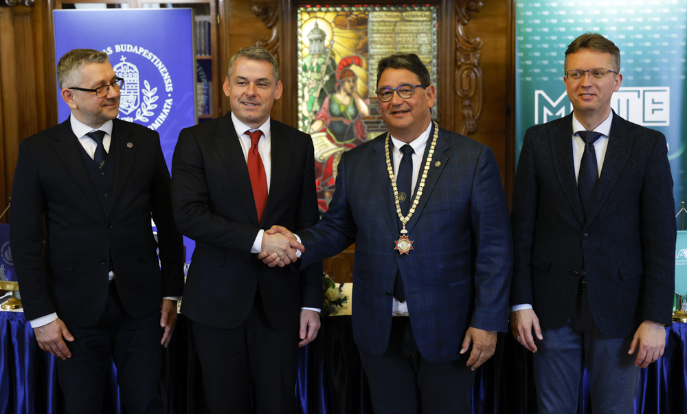 Stratégiai együttműködés kezdődött a MATE és a Semmelweis Egyetem között